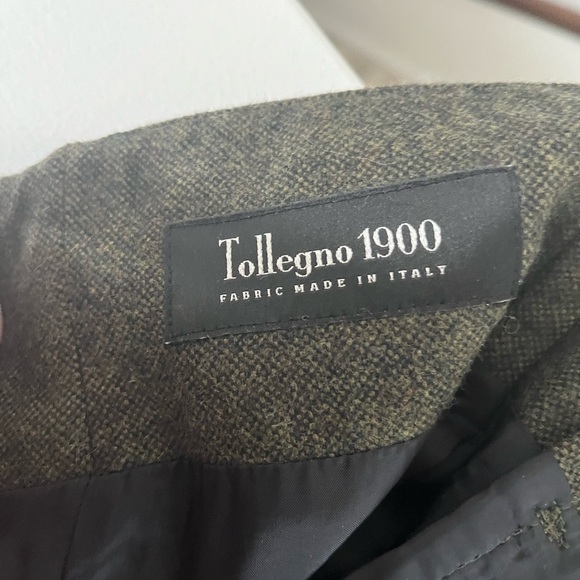 High end brooks brothers tweed skirt - Picture 2 of 5